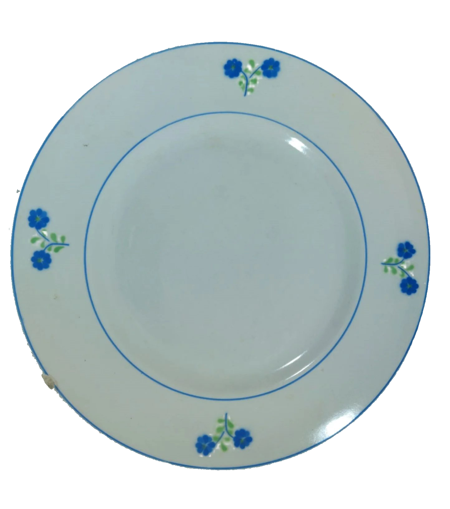 1900 Sacavém Floral Blue Dinnerware Set – 16-Piece Collection