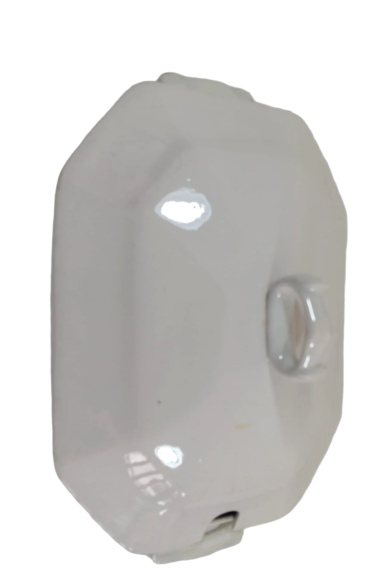 Terrina pequena de porcelana de Aveiro do século XIX antiga – design octogonal