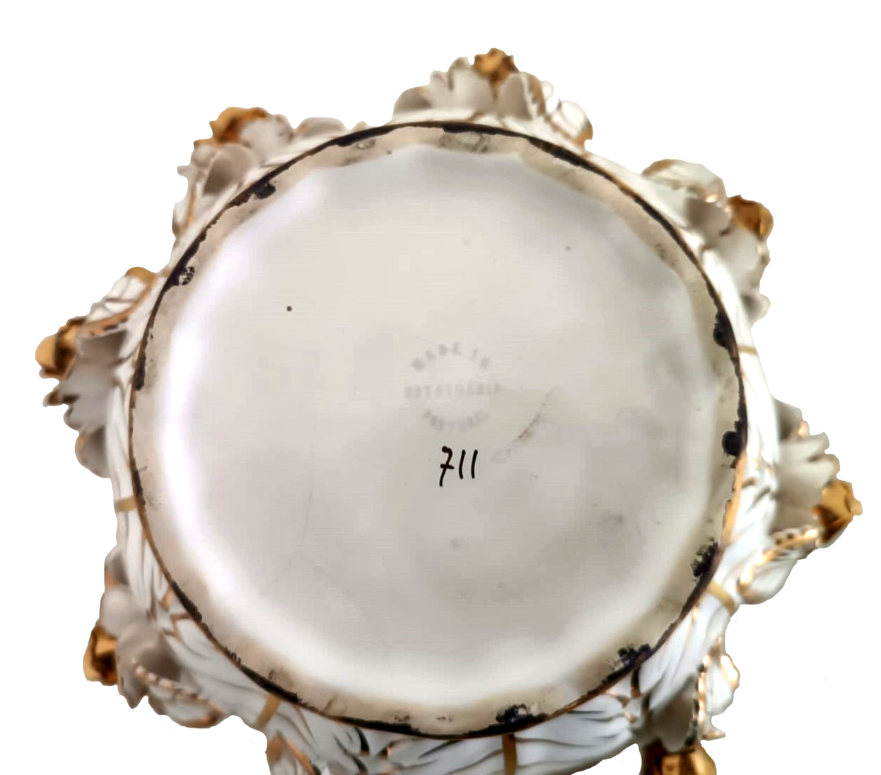 Decorative Flower Holder from Sacavém - Linha Vista Alegre - 19th Century