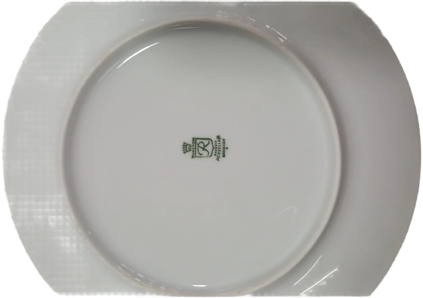 German Teapot Set with Golden Floral Motifs – 1950s–1960s