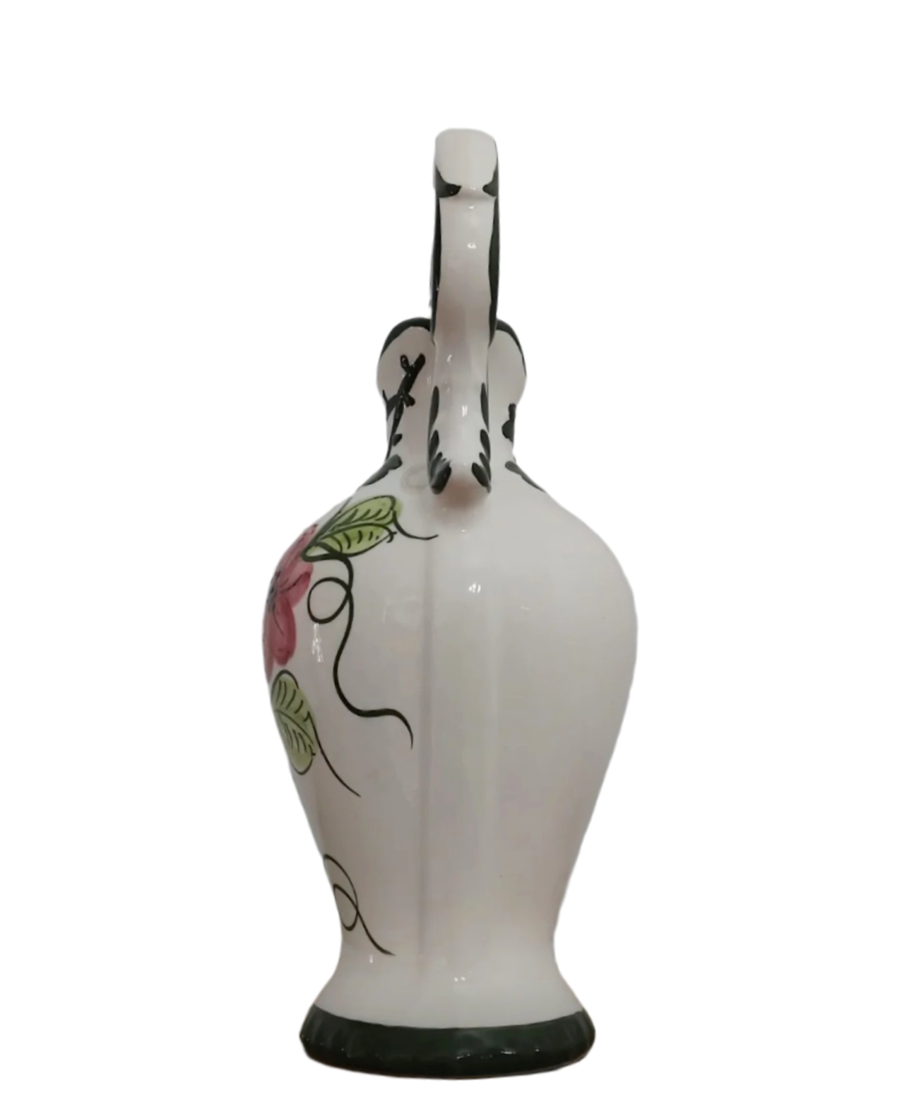 Hand-Painted 50 cm Decorative Alcobaça Pitcher