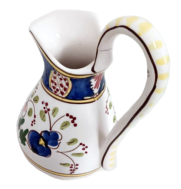 Hand-Painted Water Jug from Coimbra - 18th Century