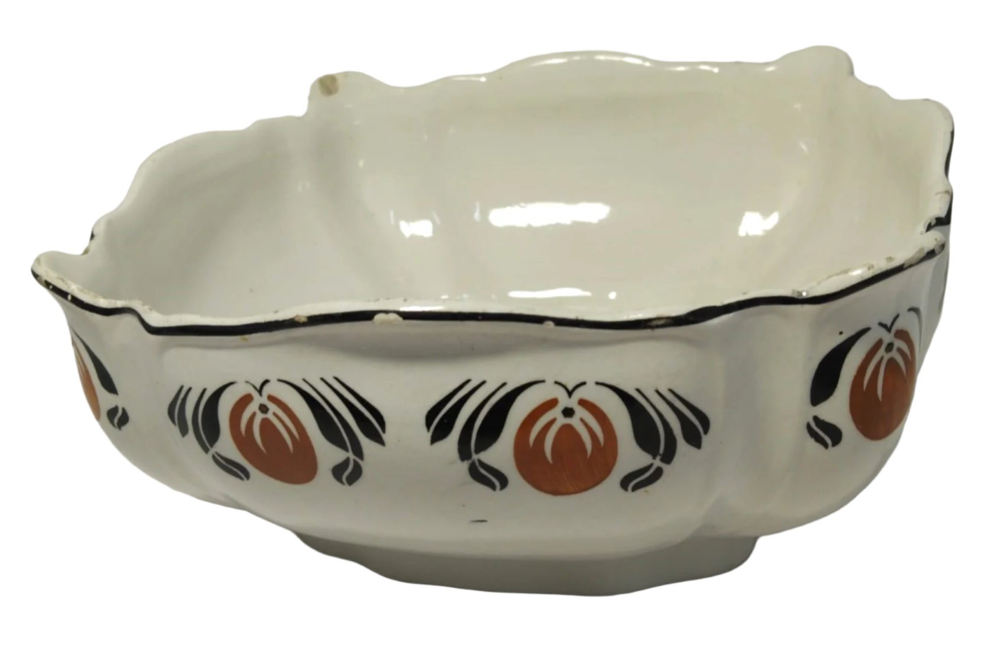 Mid-20th Century Sacavém Decorative Bowl – 30 cm
