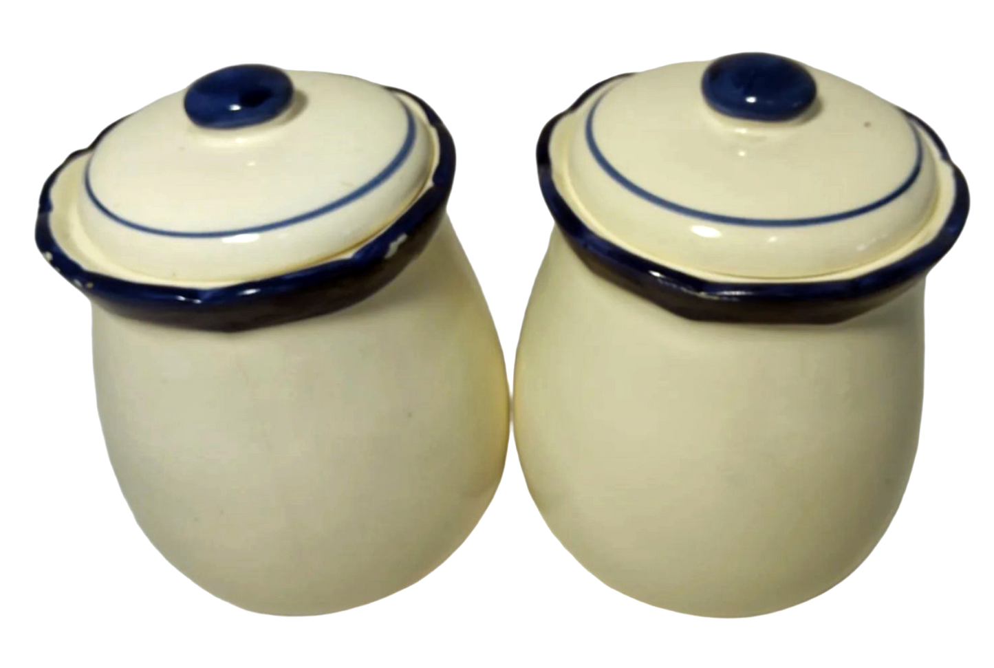 Pair of 19th-Century Portuguese Pharmacy Jars – Alcobaça Factory