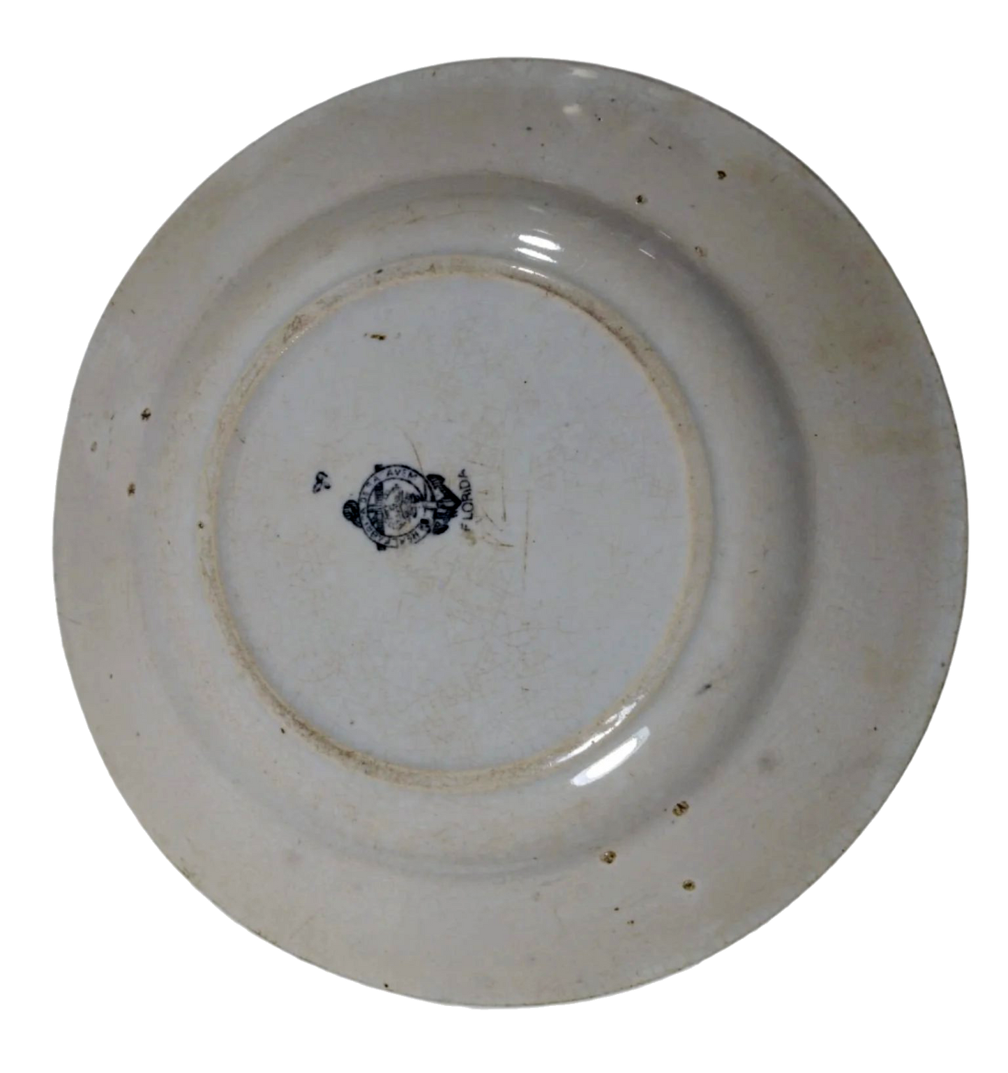 Sacavém Florida Collection Decorative Plate, 19th Century