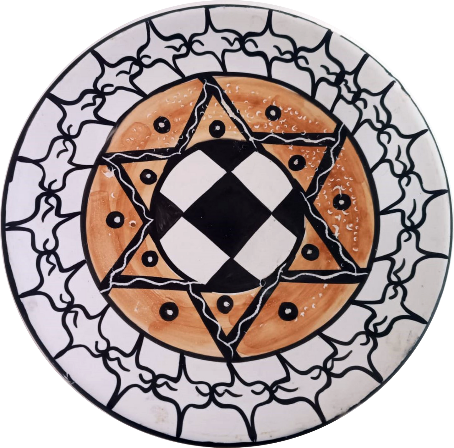 19th-Century Terracotta dish