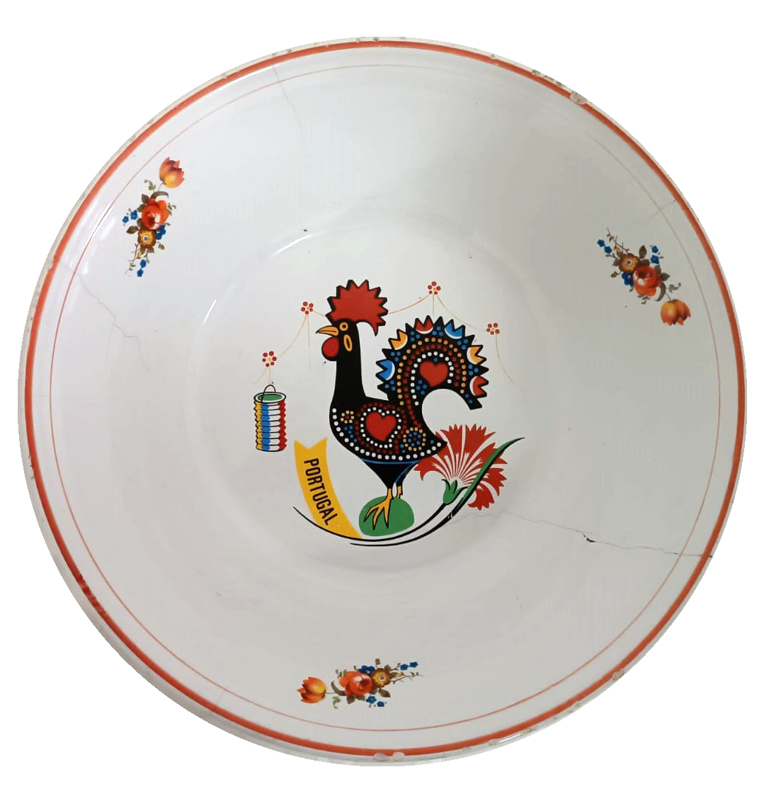 18th Century Galo de Barcelos Dish – Aveiro Manufacture