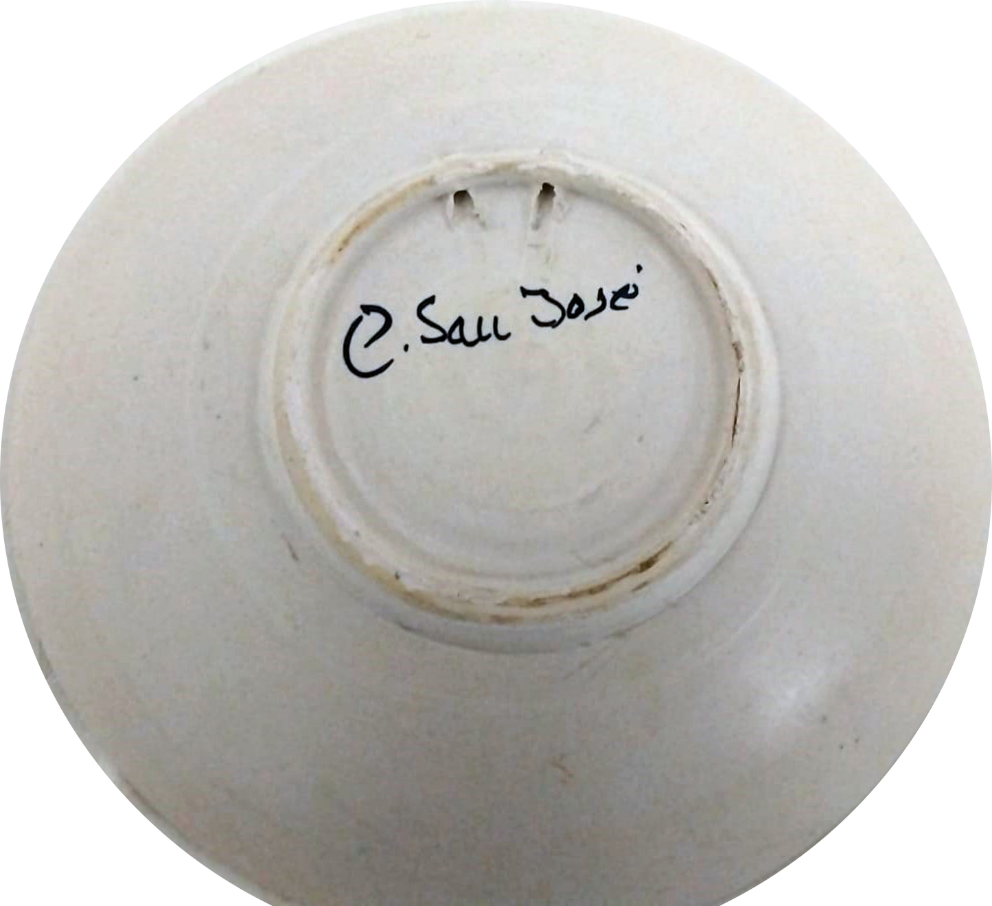 19th Century Aveiro Factory Decorative Bowl