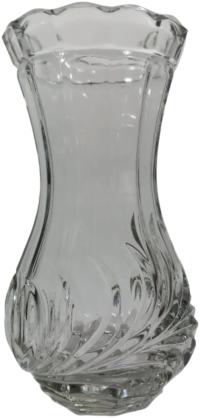 Crystal Vase Mid-Century – Italian Design, 1950s–1960s