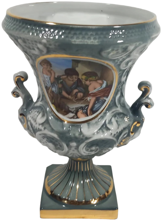 Early 20th-Century Porcelain Trophy Vase – Gaia Factory