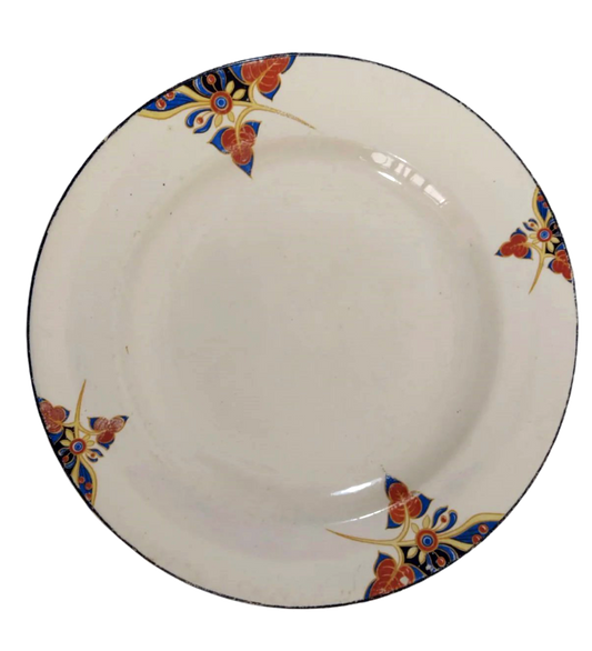 Elegant 19th-Century Sacavém Decorative Plate