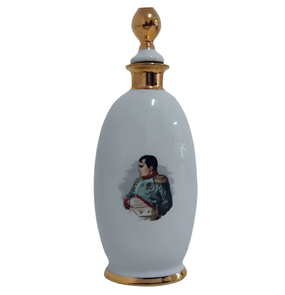 Bouteille Napoléonienne en Porcelaine de Limoges à Motif Corse