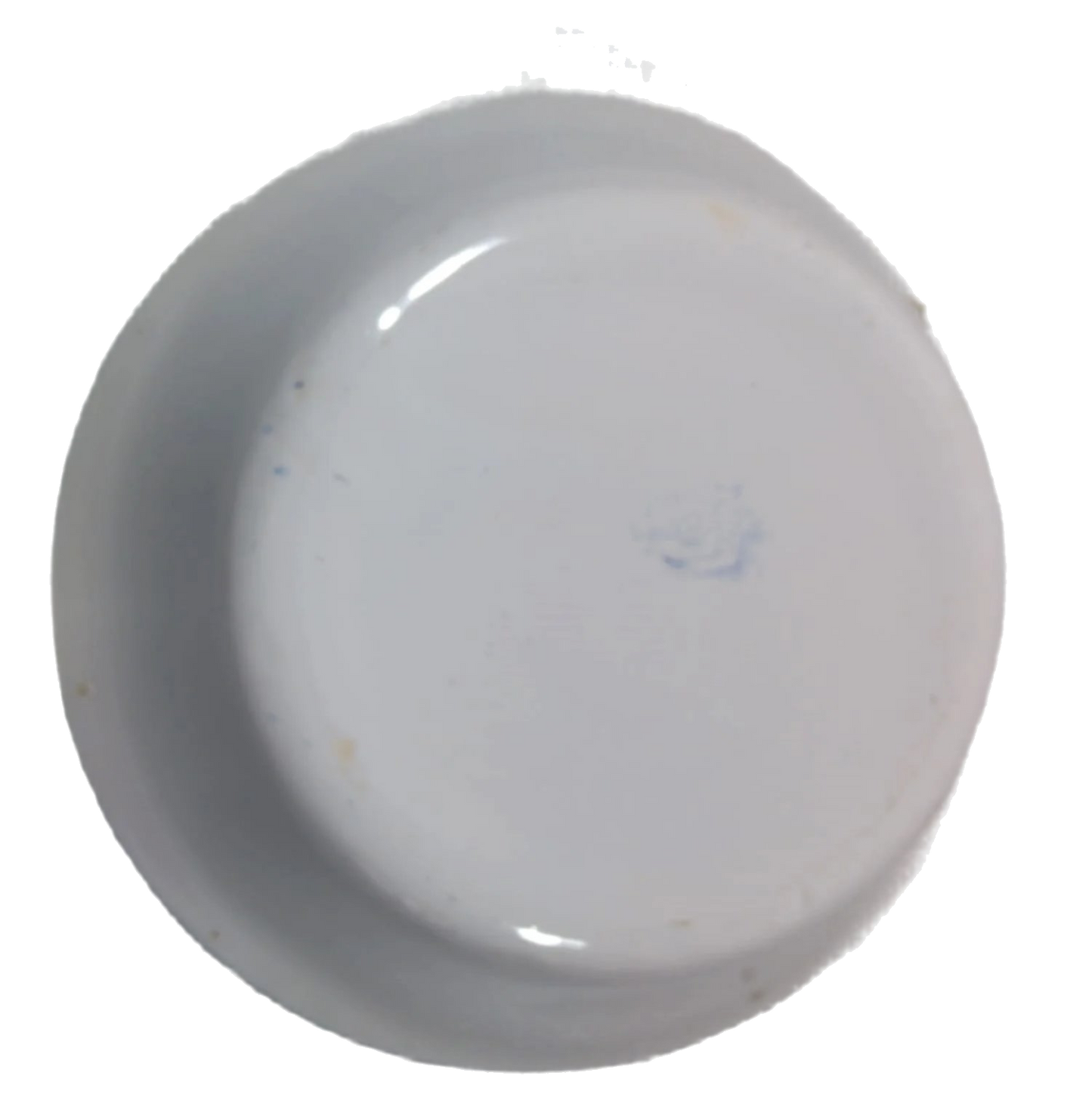 Pair of Aveiro Hand-Painted Salad Bowls with Floral Motif, 19th Century