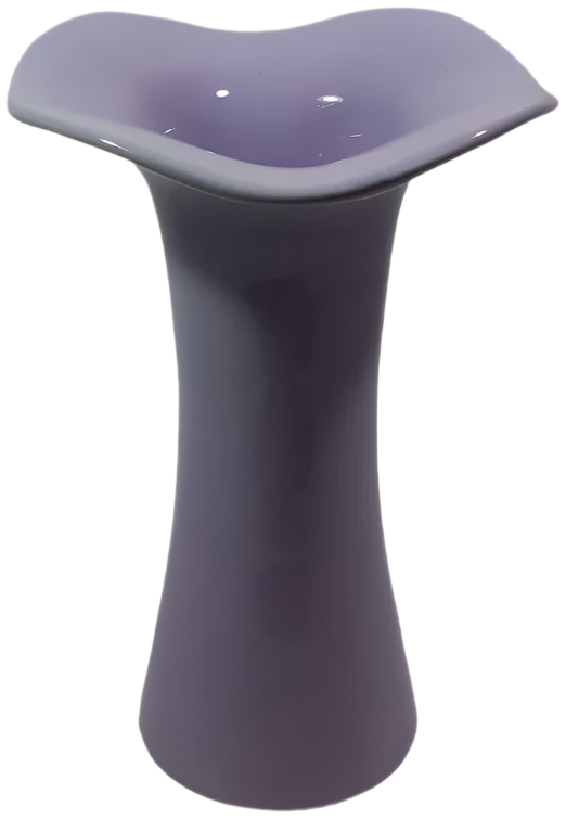 Vintage Lavender Flower Vase – Alcobaça Factory (1950s–1960s)